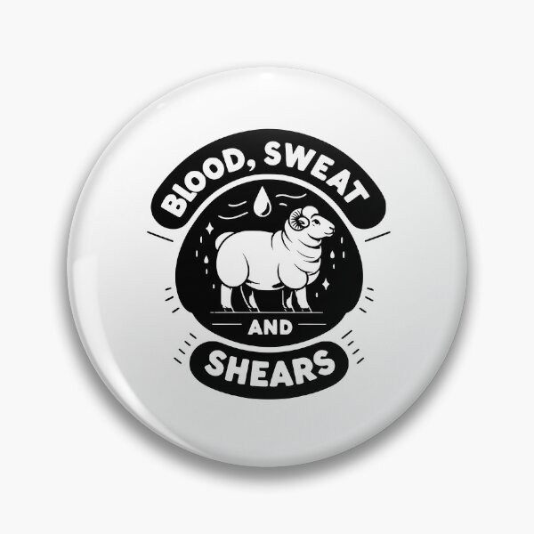 Item preview, Blood Sweat and Shears designed and sold by TeesYouWant.