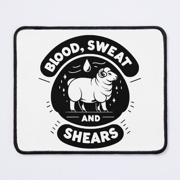 Item preview, Blood Sweat and Shears designed and sold by TeesYouWant.