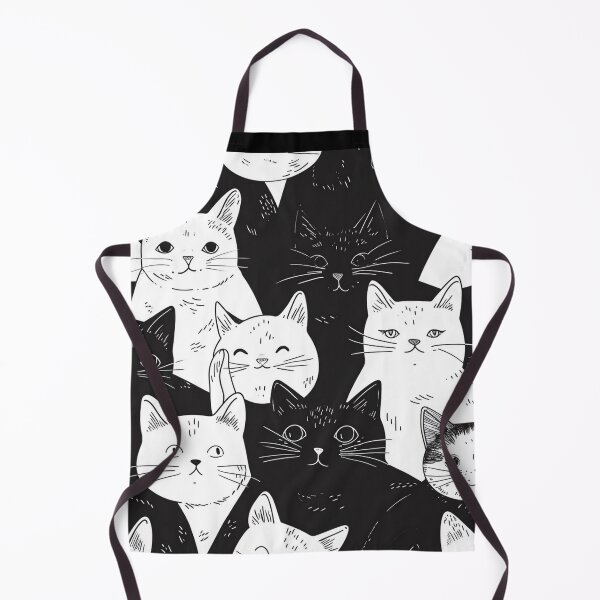 Item preview, Bicolor Cats Pattern designed and sold by Desfix.