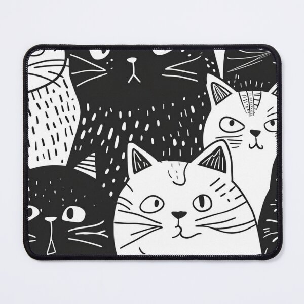 Item preview, Bicolor Cats Pattern designed and sold by Desfix.
