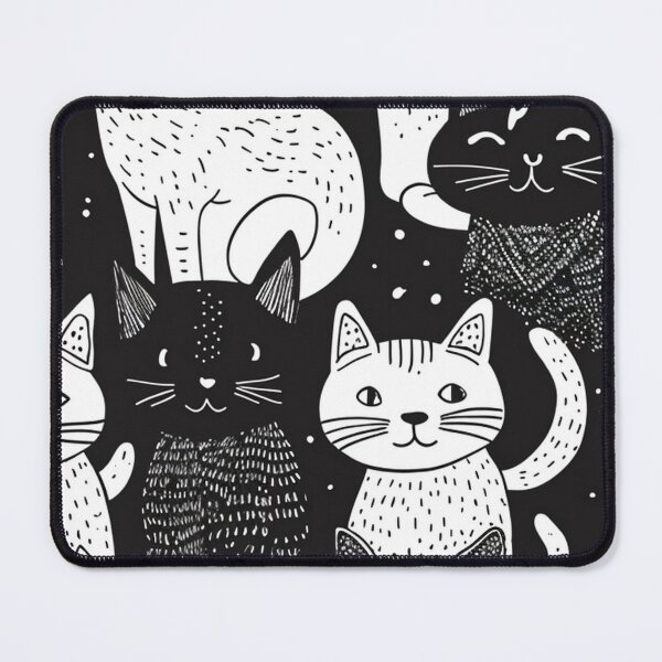 Item preview, Bicolor Cats Pattern designed and sold by Desfix.