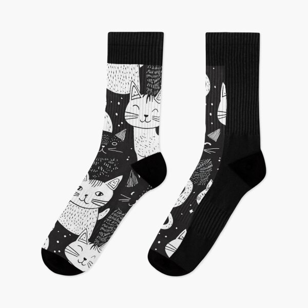 Item preview, Bicolor Cats Pattern designed and sold by Desfix.