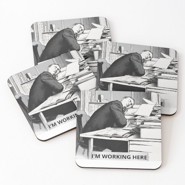 Item preview, DON'T DISTURB I'M WORKING HERE designed and sold by daniio2.