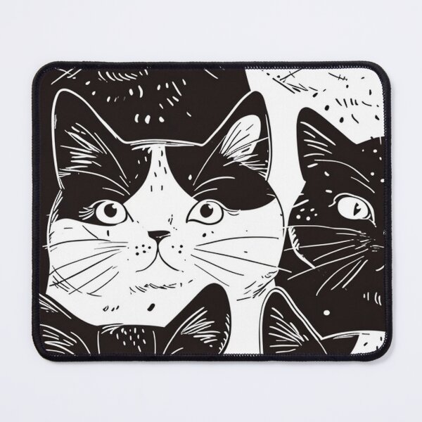 Item preview, Bicolor Cats Pattern designed and sold by Desfix.