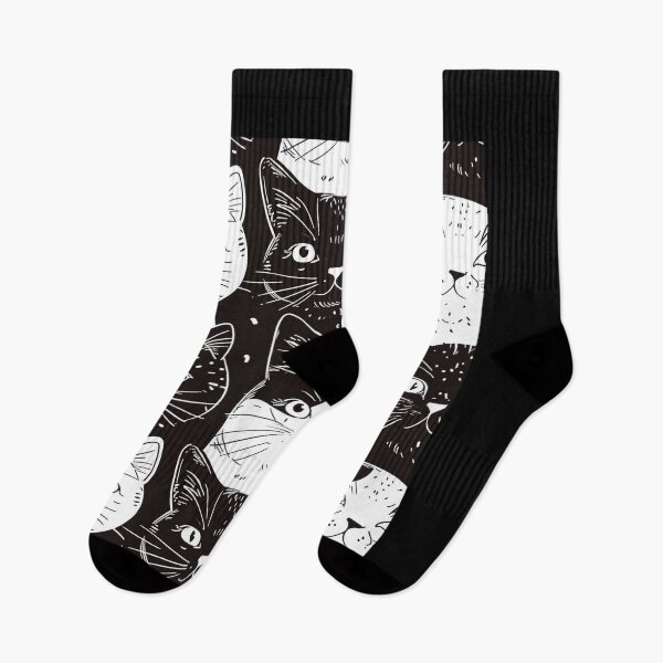 Item preview, Bicolor Cats Pattern designed and sold by Desfix.