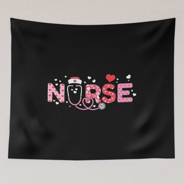 Item preview, Nurse Love Heartbeat - Valentine's Day  designed and sold by Smix Pixels.