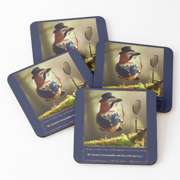 Item preview, (With text) 'Mr Jayson's moustache was his pride and joy...' designed and sold by ArtSea-Bubble.