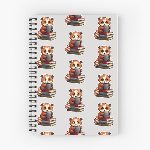 Item preview, Books and Coffee Red Panda designed and sold by DozerDaisyShop.