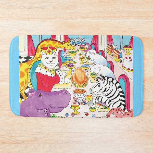 Item preview, "King Leo and Guests at the Banquet Table" designed and sold by gigiamal.
