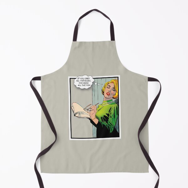 Item preview, If you obey all the rules, you miss all the fun - Retro comic art designed and sold by Alex Starcatcher.