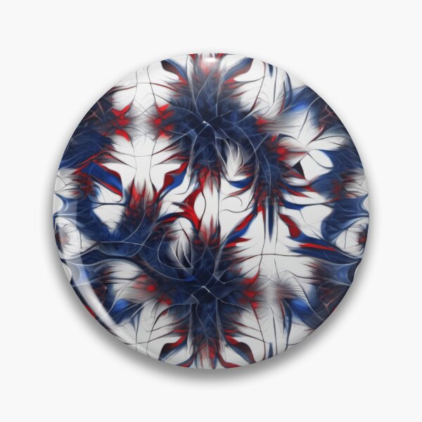 Item preview, Red and blue prints designed and sold by DOSanctuary.