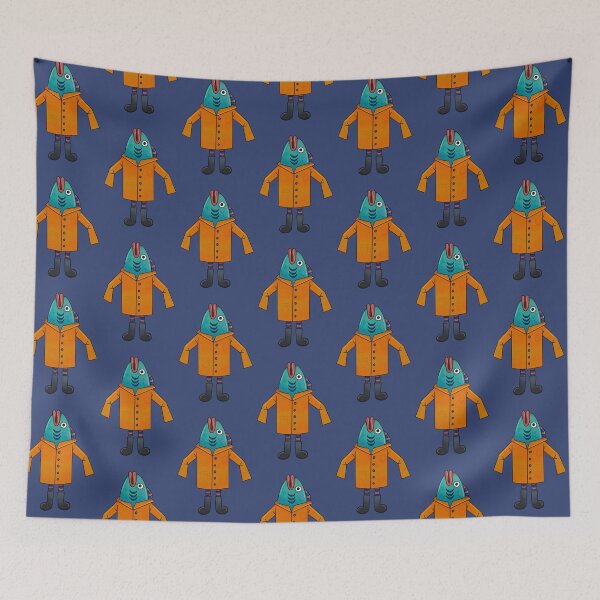 Item preview, Raincoat Fish designed and sold by AmeUmiShop.