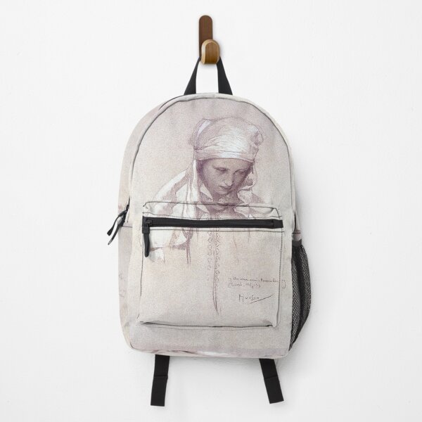 Item preview, Portrait of a girl, by Alphonse Mucha. HIGH DEFINITION designed and sold by MINDTHECHERRY.
