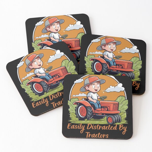 Item preview, Easily Distracted By Tractors designed and sold by ReyhansArtWorld.