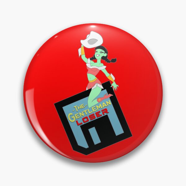 Item preview, The Gentleman Loser Bar Sticker designed and sold by patrickjevans.