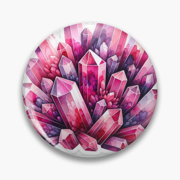 Item preview, Pink Crystal Gemstone Sticker designed and sold by mymagicstoreus.