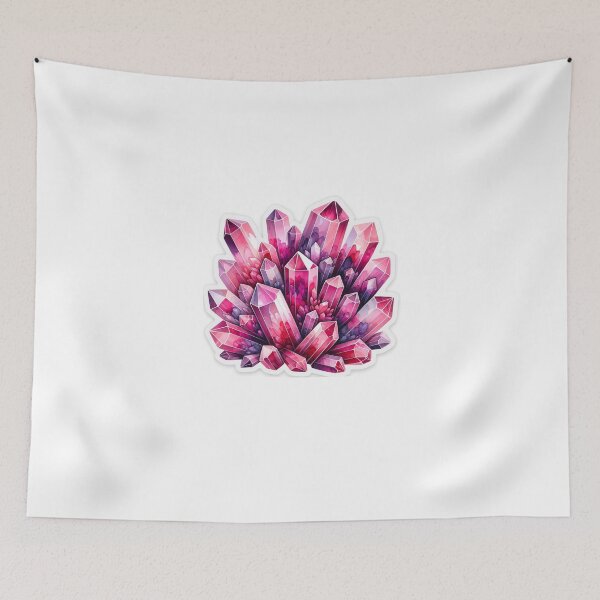 Item preview, Pink Crystal Gemstone Sticker designed and sold by mymagicstoreus.
