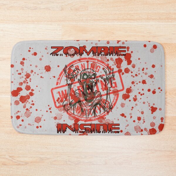 Item preview,   WARNING  zombie inside designed and sold by luckymando.