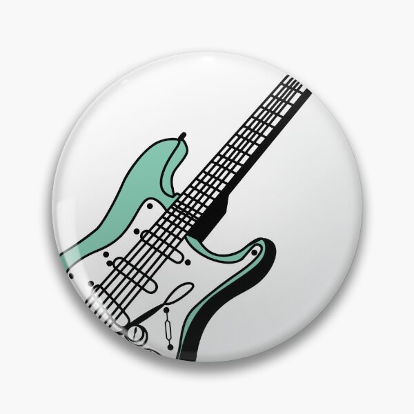 Item preview, Seam Foam Green Electric Guitar designed and sold by thejamestaylor.