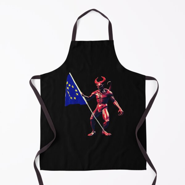Item preview, Devil with a eu Flag Next Exit designed and sold by Aquillashop.