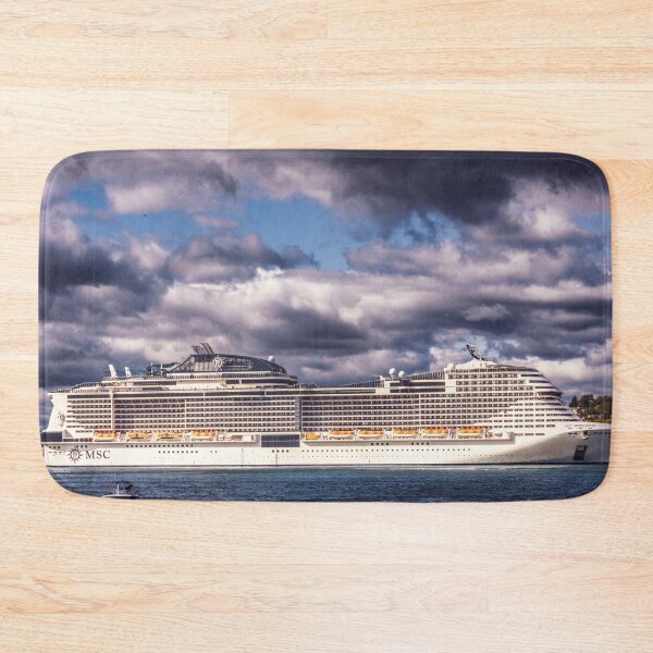 Item preview, MSC Meraviglia Docked in Portland Maine designed and sold by Debra Martz.