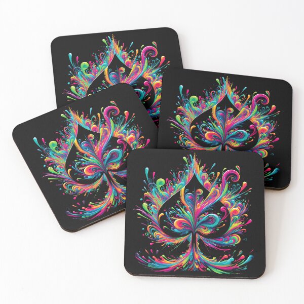 Item preview, Ace of Spades Colorful Playing Card designed and sold by IdeasStudio.