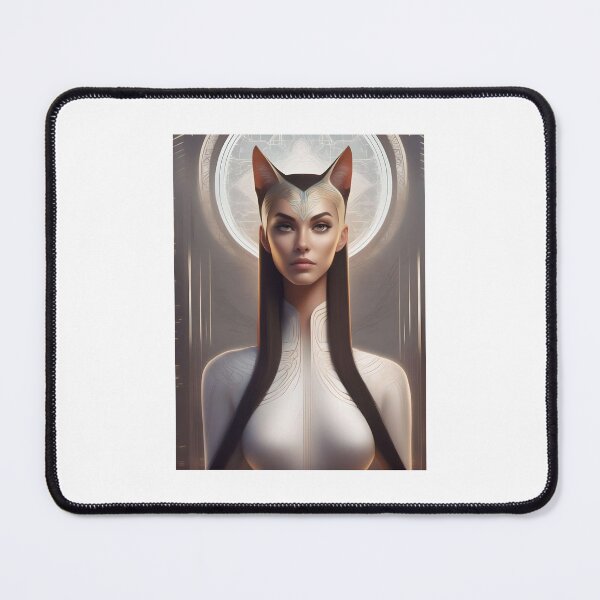 Item preview, Art Deco Beautiful Cat Woman designed and sold by JoyPhotoArt.