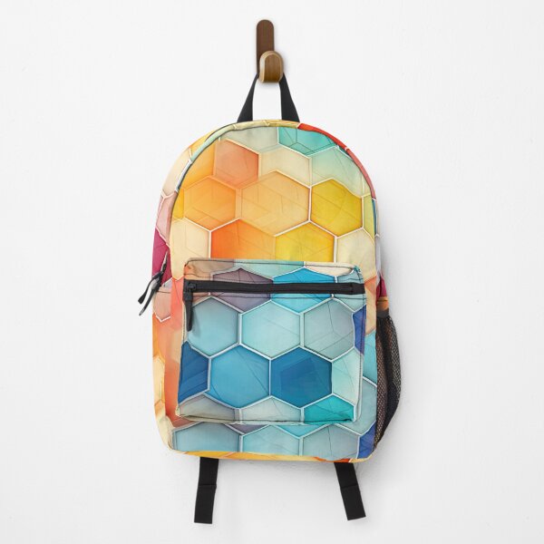 Item preview, Rainbow Mosaic Honeycomb 1 designed and sold by the-Nerdlings.