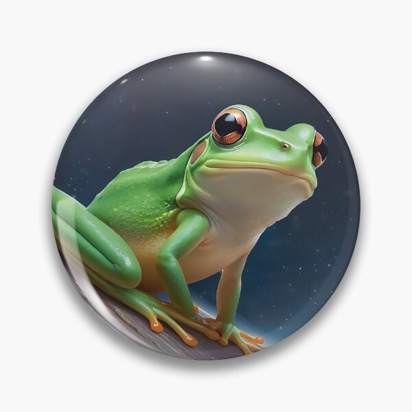 Item preview, Space Froggo designed and sold by FeelsGoodCreate.