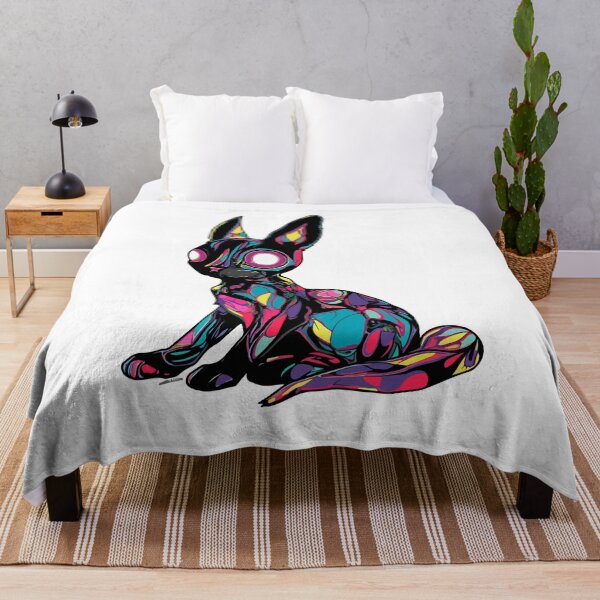 Item preview, Colorful psychedelic bunny designed and sold by TheRealmWithin.