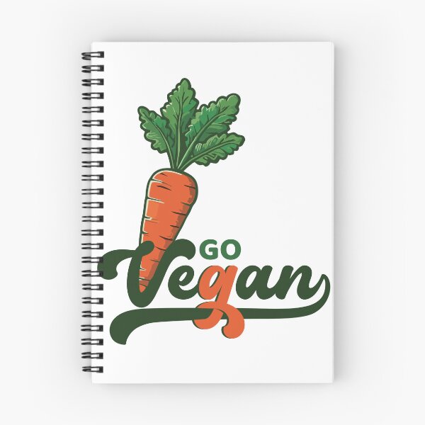 Item preview, Go Vegan! designed and sold by TeaTimeTales.