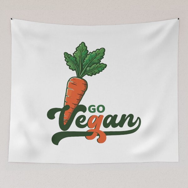 Item preview, Go Vegan! designed and sold by TeaTimeTales.