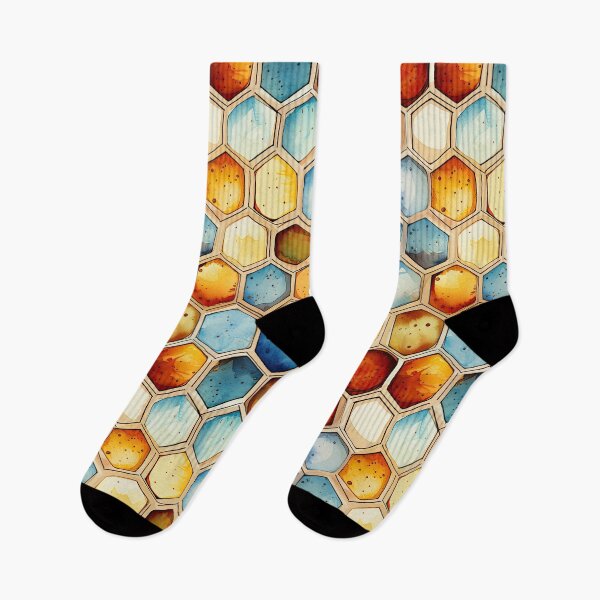 Item preview, Rainbow Mosaic Honeycomb 3 designed and sold by the-Nerdlings.