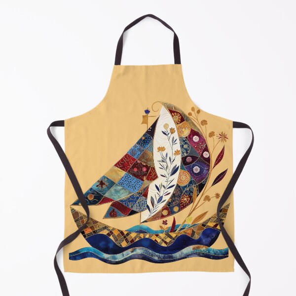 Item preview, Colorful and Ornate Ship: Fantastic and Exuberant Art designed and sold by celiacreatec.