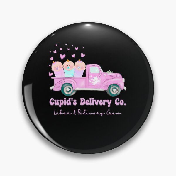 Item preview, Cupid's Delivery Co Funny L&D Crew Valentines Day Truck  designed and sold by HoneyDesignArts.