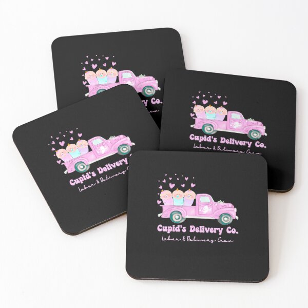 Item preview, Cupid's Delivery Co Funny L&D Crew Valentines Day Truck  designed and sold by HoneyDesignArts.