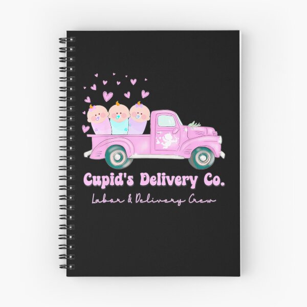 Item preview, Cupid's Delivery Co Funny L&D Crew Valentines Day Truck  designed and sold by HoneyDesignArts.