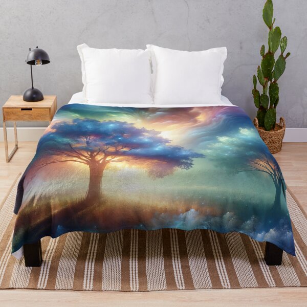 Item preview, Celestial Tree Canopy: Cosmic Dance of Nature designed and sold by ArtComixHaven.
