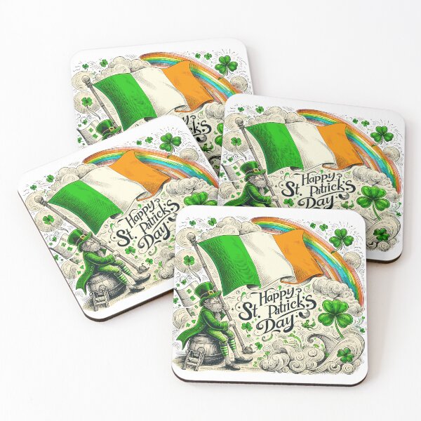 Item preview, Pot of Gold at End of Rainbow Irish designed and sold by Top-Bot.