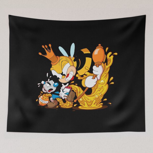 Item preview,  Rumor Honeybottoms and Mugman Cuphead designed and sold by Skel-Draws.