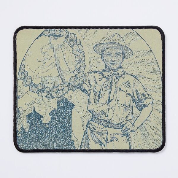 Item preview, Skaut-Junak. 1931., by Alphonse Mucha. HIGH DEFINITION designed and sold by MINDTHECHERRY.