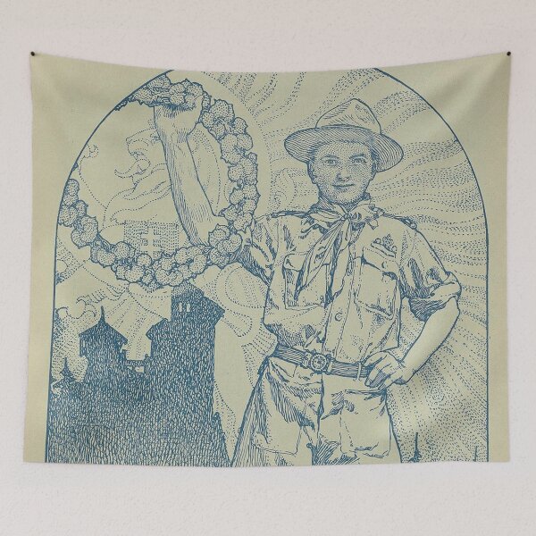 Item preview, Skaut-Junak. 1931., by Alphonse Mucha. HIGH DEFINITION designed and sold by MINDTHECHERRY.