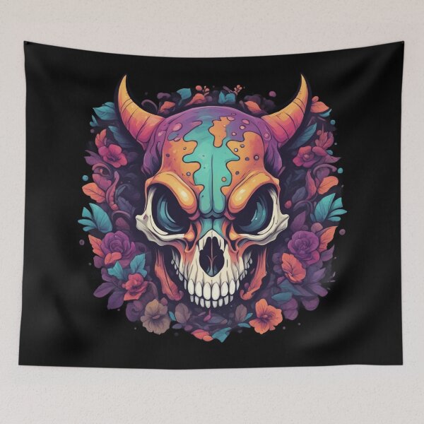 Item preview, Horned Zombie Dino Skull, Weird Bones designed and sold by Burn-Ego.