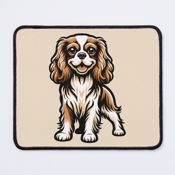 Item preview, Cavalier King Charles Spaniel the Blenheim (brown and white) color 3 designed and sold by SteadyRolling.