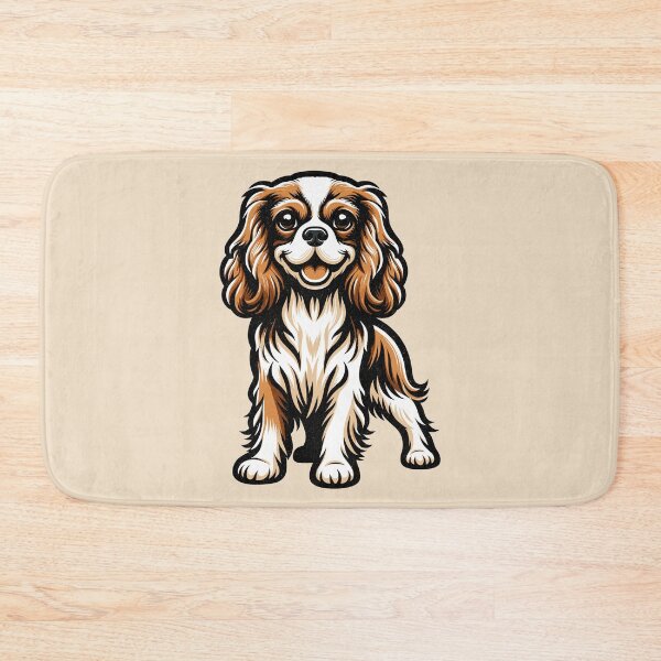 Item preview, Cavalier King Charles Spaniel  the Blenheim (brown and white) color 3 designed and sold by SteadyRolling.
