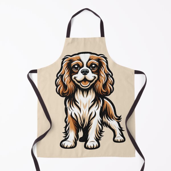 Item preview, Cavalier King Charles Spaniel  the Blenheim (brown and white) color 3 designed and sold by SteadyRolling.