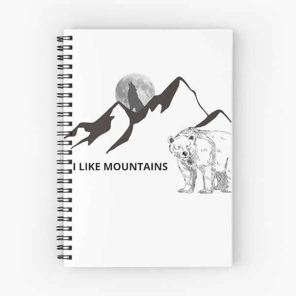 Item preview, I LIKE MOUNTAINS designed and sold by daniio2.