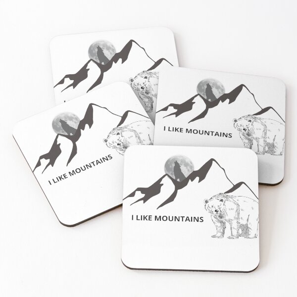 Item preview, I LIKE MOUNTAINS designed and sold by daniio2.
