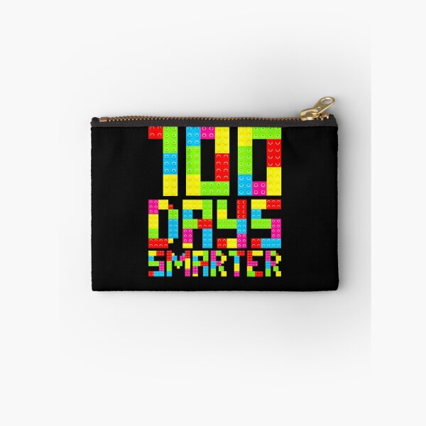Item preview, 100 Days Smarter Building Blocks Happy 100 Days Of School designed and sold by HoneyDesignArts.