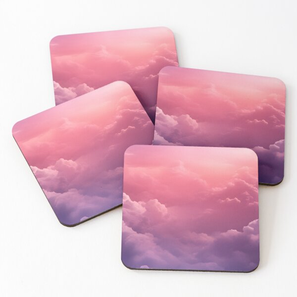Item preview, Lavender Dreamscape: Serene Cloudscape Abstract Work designed and sold by PleasingVisuals.